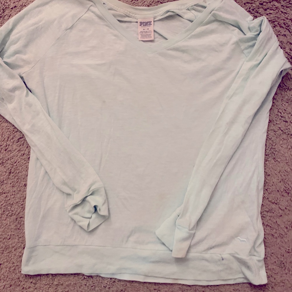 Pink long sleeve t shirt
